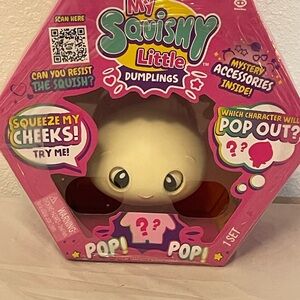 Plush Toy - White Squishy Character